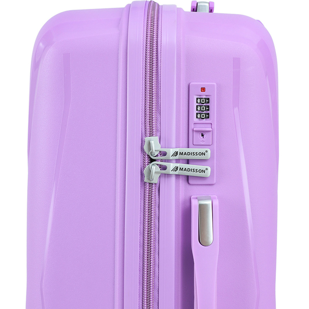 Чемодан полипропиленовый MADISSON 51103 средний 67 см фиолетовый Киев - изображение 7