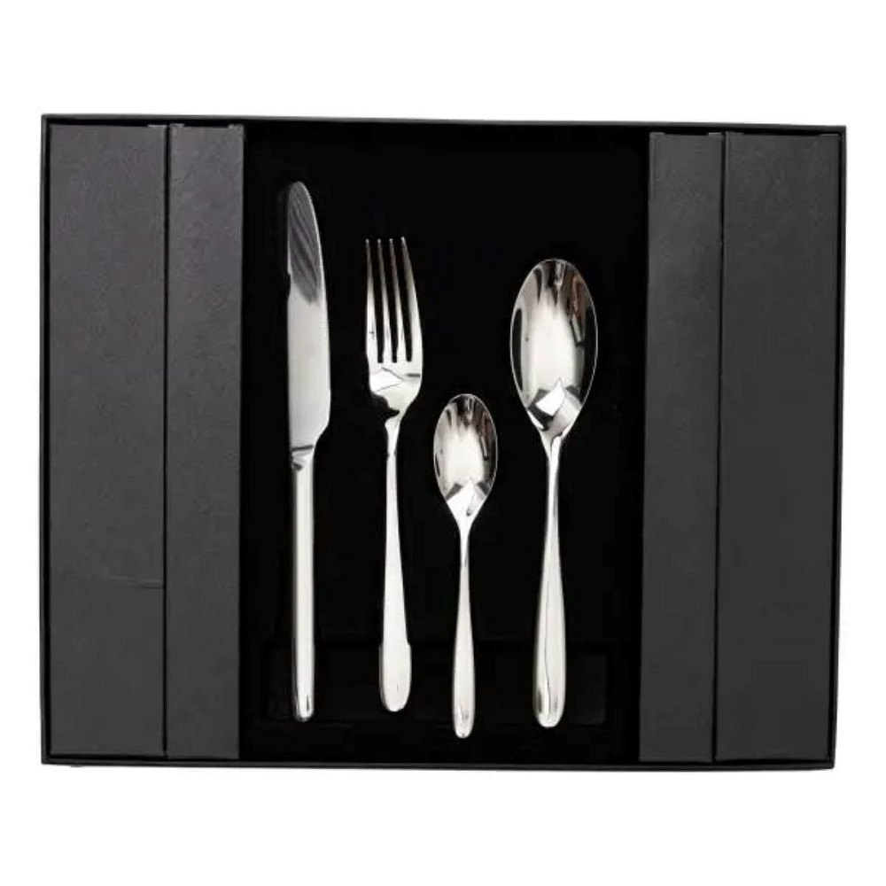 Набір столових приборів на 6 персон 24 предмети столовий набір приборів Сріблястий HP-20-23 Коломия - фото 2