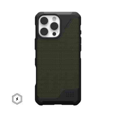 Чохол до мобільного телефона UAG iPhone 16 Pro Max Metropolis LT Magsafe Kevlar Olive (114453113972) Вінниця