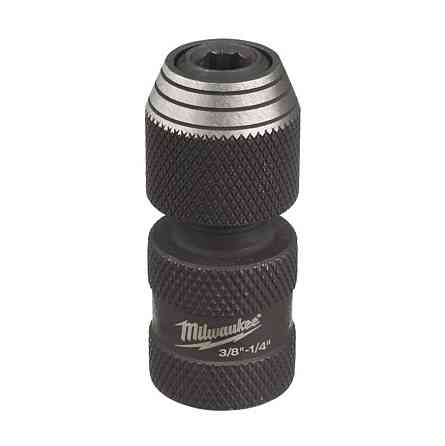 Перехідник із 3/8" квадратний хвостовик на 1/4" HEX MILWAUKEE Одеса