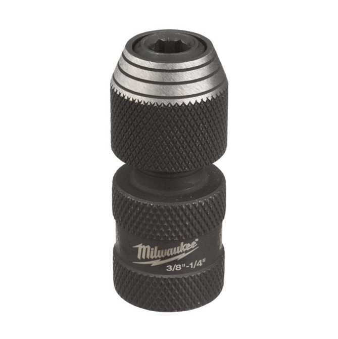 Перехідник із 3/8" квадратний хвостовик на 1/4" HEX MILWAUKEE Одеса - фото 1