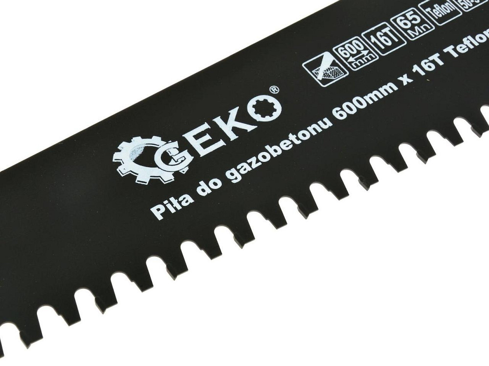 Пилка для газобетону "GeKo" тефлонова 600 мм 32/16T Стрий - фото 2