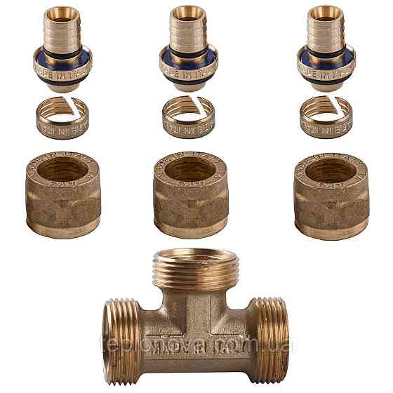 Тройник промежуточный APE 731 L 20x20x20 ITALY Черновцы