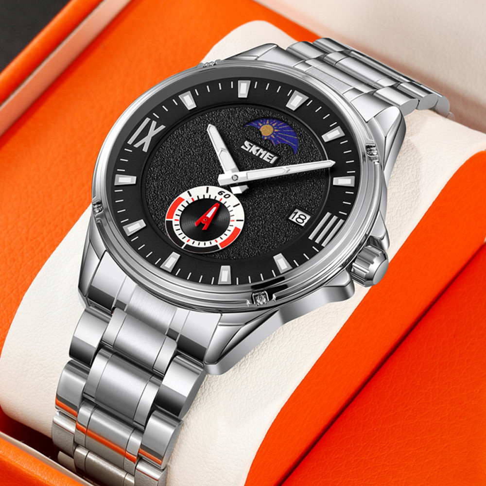 Skmei 9326SIBK Silver-Black SBR Киев - изображение 3