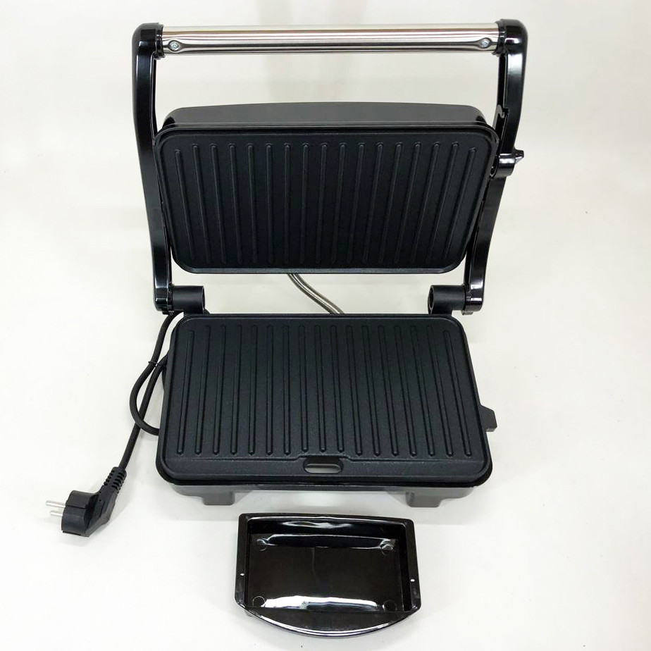 Сендвичница бытовая электрическая, Электрический гриль для мяса, Грильница для стейков LW-60 Львов - изображение 12
