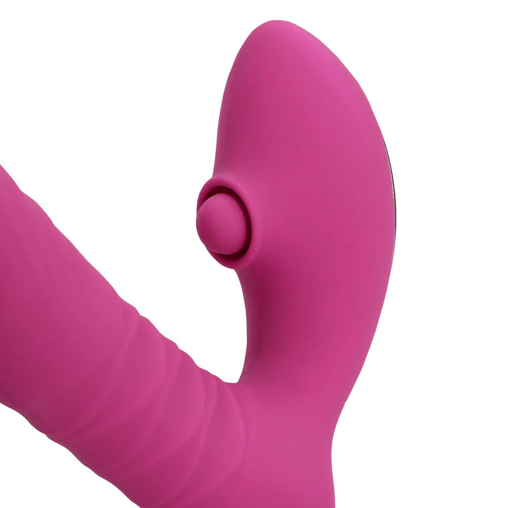 Вібратор для точки G Loveline Thrusting and Tapping Vibrator - Powerful Pink Sex Aura Київ - фото 8