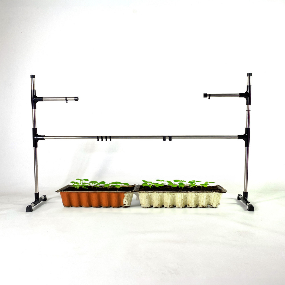 Top Hook Prima - тримач фітоламп із полірованої нержавіючої сталі для розсади на підвіконня. Стійка  Борисполь - изображение 2