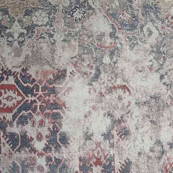 Обои метровые винил на флизелине Decowall Retro абстракция восточный рисунок под ковер розовые Киев