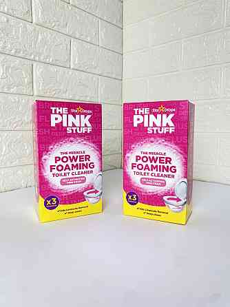 The Pink Stuff Порошок для чищення унітазу 3х100 г Гостомель
