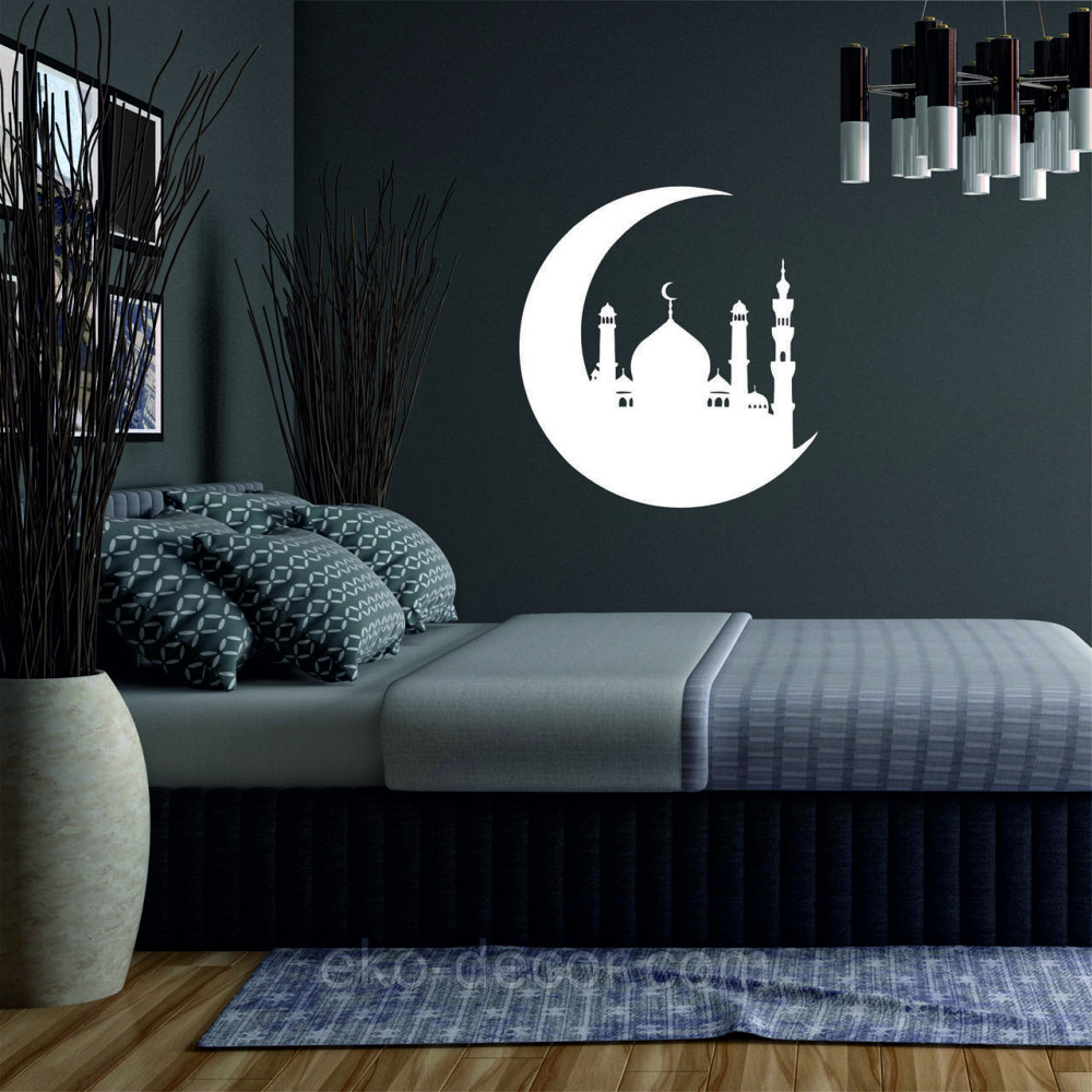 Декоративное настенное Панно «Ислам» Декор на стену 70*70 см, Белый Киев - изображение 4