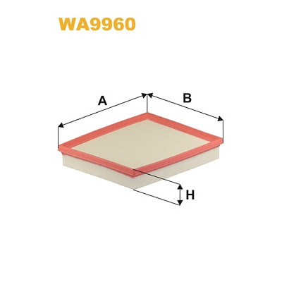 Повітряний фільтр для автомобіля Wixfiltron WA9960 Вінниця - фото 1