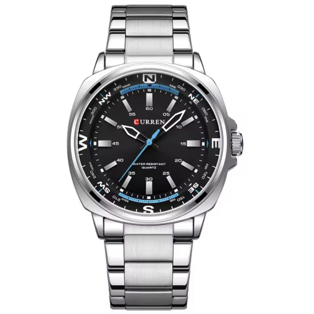 Часы мужские наручные Curren Aqua Серебристый Винница - изображение 8