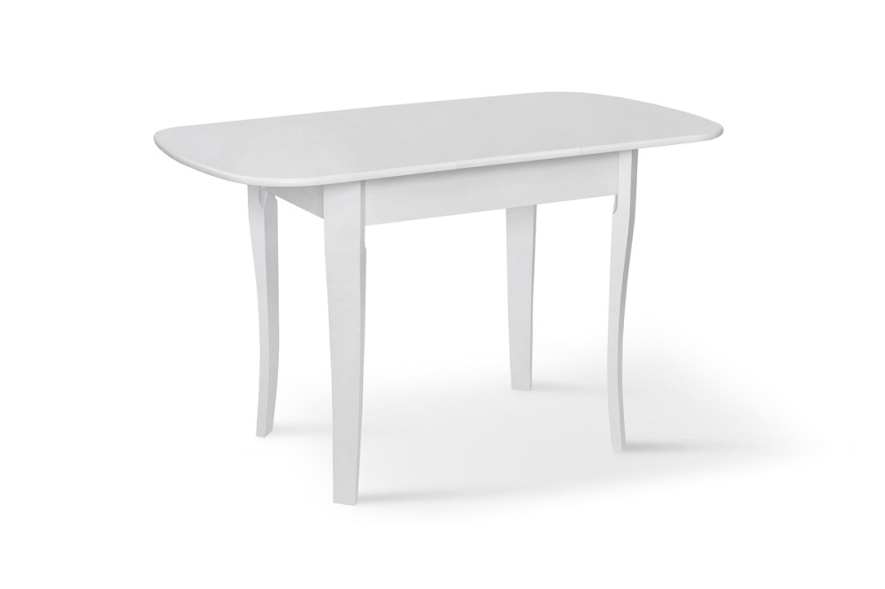 Стіл обідній Даллас (930+300)*670, білий Київ - фото 1