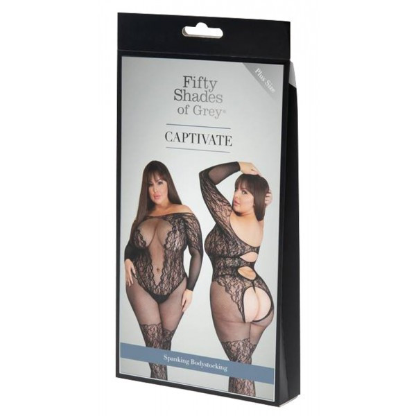 Комбинезон Fifty Shades of Grey Captivate Spanking Bodystocking Curve Sex Aura Київ - фото 3