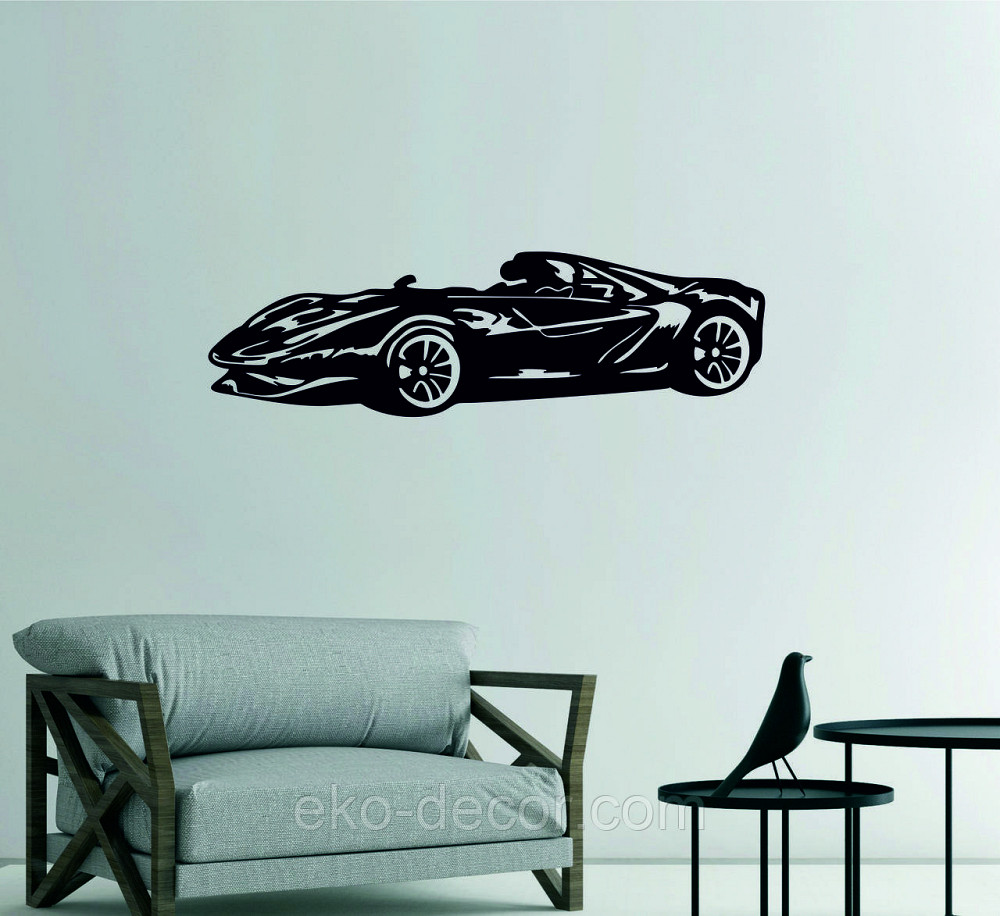 Декоративное настенное Панно «Машина» Декор на стену 90*44 см Киев - изображение 1