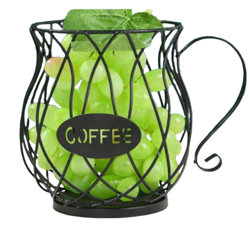 Фруктовниця 18*14*9,5см чорний B090060 LACY MUG VIVA Житомир - изображение 1