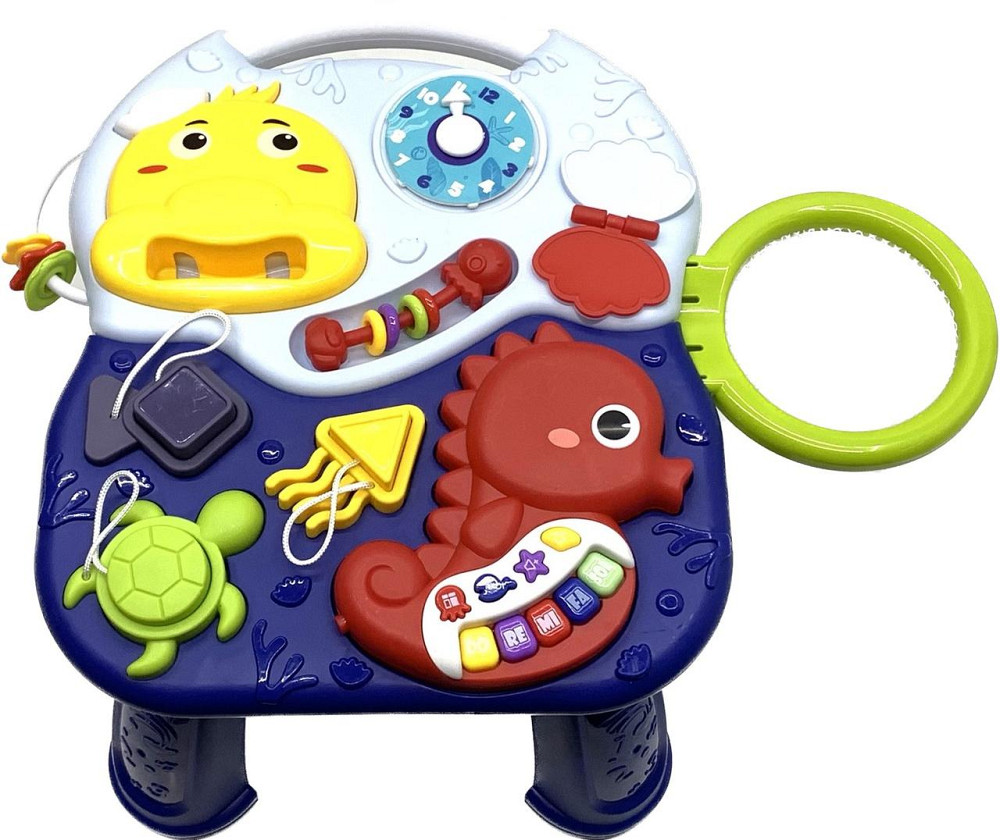 Каталка-ходунки Tiibaby ігровий центр 3 в 1 Перші кроки Синій (66548-66549) Чернігів - фото 5