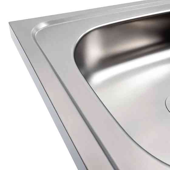 PLATINUM Мийка кухонна з нержавіючої сталі Platinum 4050 (0,4/120 мм) Киев