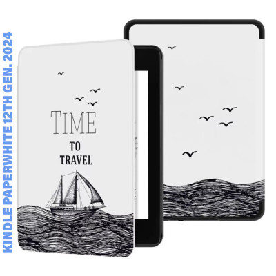 Чехол для электронной книги BeCover Smart Case Amazon Kindle Paperwhite 12th Gen. 2024 7" Time To Travel (712859) Винница - изображение 1