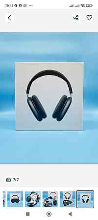 Беспроводные наушники АірПодс Max Black Full качество 1в1! Харьков