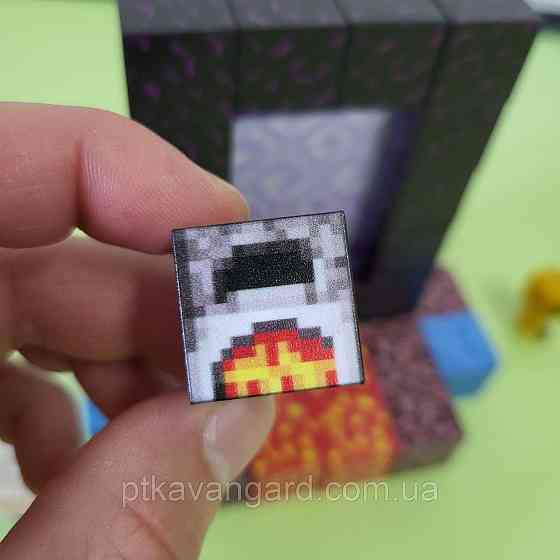 Конструктор магнітний майнкрафт портал у нижній світ 33 магнітних блока Dream World LZCK 045 Хмельницький