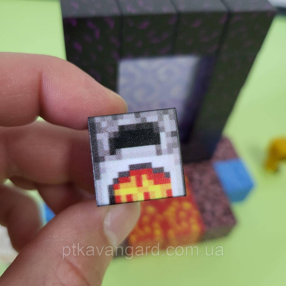 Конструктор магнітний майнкрафт портал у нижній світ 33 магнітних блока Dream World LZCK 045 Хмельницький - фото 3