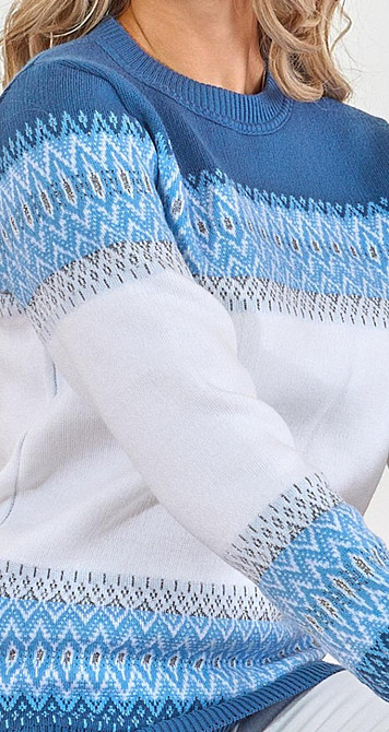 Гарний светр із блискучою ниткою (48) Київ - фото 2