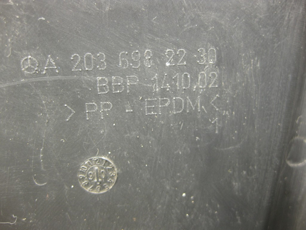 Mercedes-Benz  A2036982230 Захист задньої правої колісної арки Одесса - изображение 9