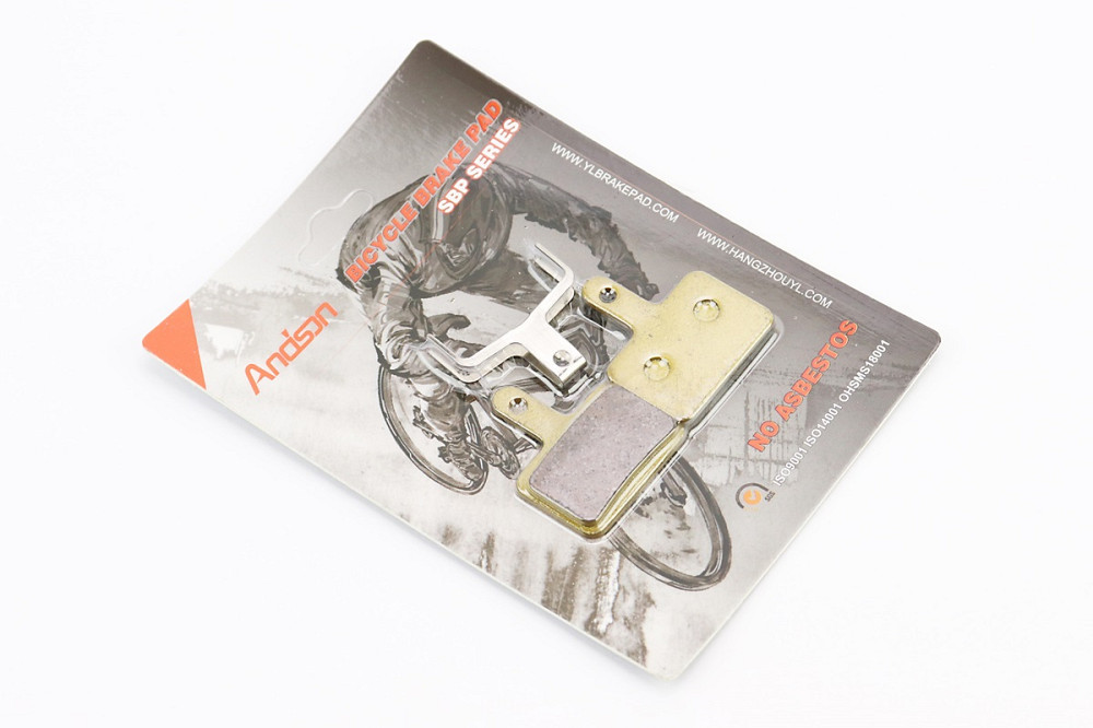 Гальмівні колодки Disk-brake (Shimano BR-M416,575,495,486,485,446,445,395,375), на мідній основі (65%), YL-1001 Київ - фото 1