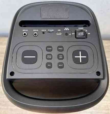 Якісна музична колонка з мікрофоном, акумуляторна Bluetooth портативна. Київ