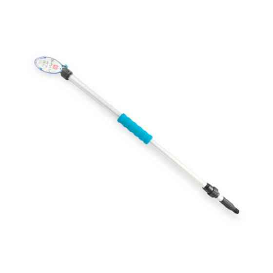 Ручка для щетки телескоп 70-130 см под шланг с клапаном bi-plast Мукачево