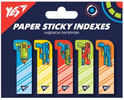 Індекси паперові "Yes" Blaster 5*20 арк. 100 шт, 170308, шт Київ - фото 1