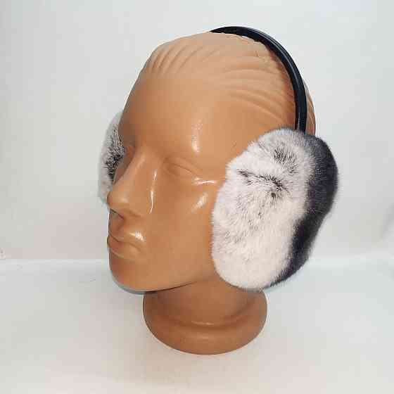 Хутряні навушники жіночі з Rex Шиншиловий Харків