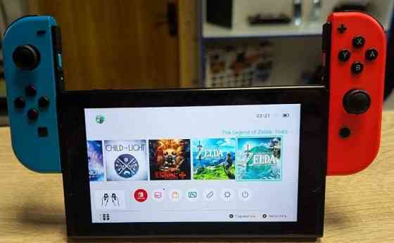 Портативна ігрова Приставка Nintendo Switch V2 Київ