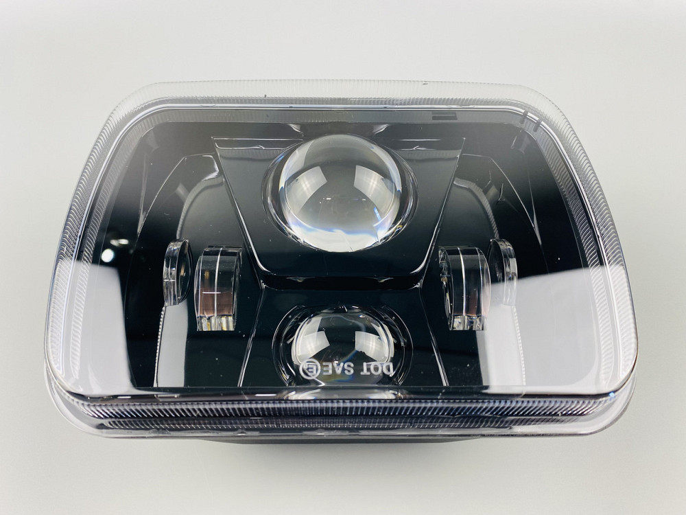 Фара LED прямокутна 95W ближній + дальній Мукачево - фото 10