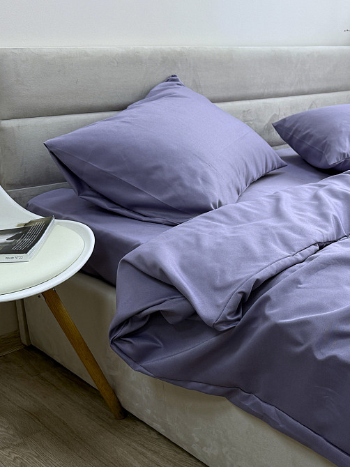 Комплект наволочок Ecotton 50х70 см 2 шт фіолетового кольору Nid Purple Коломия - фото 3