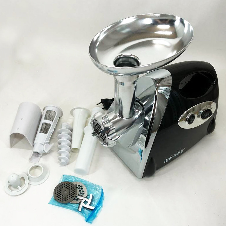 Электрическая мясорубка для изготовления фарша Rainberg, Электро мясорубка для томатов UY-26 Львов - изображение 16
