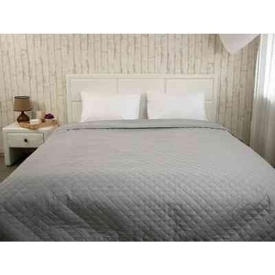 Покривало Руно двостороннє декоративне Grey 150х212 см (360.52У_Grey_1) Вінниця