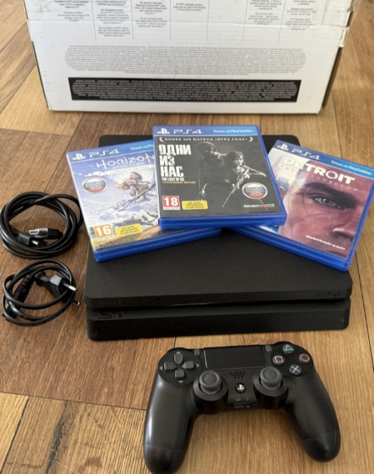 Приставка Sony PlayStation 4 Slim 1000 Gb Киев - изображение 1