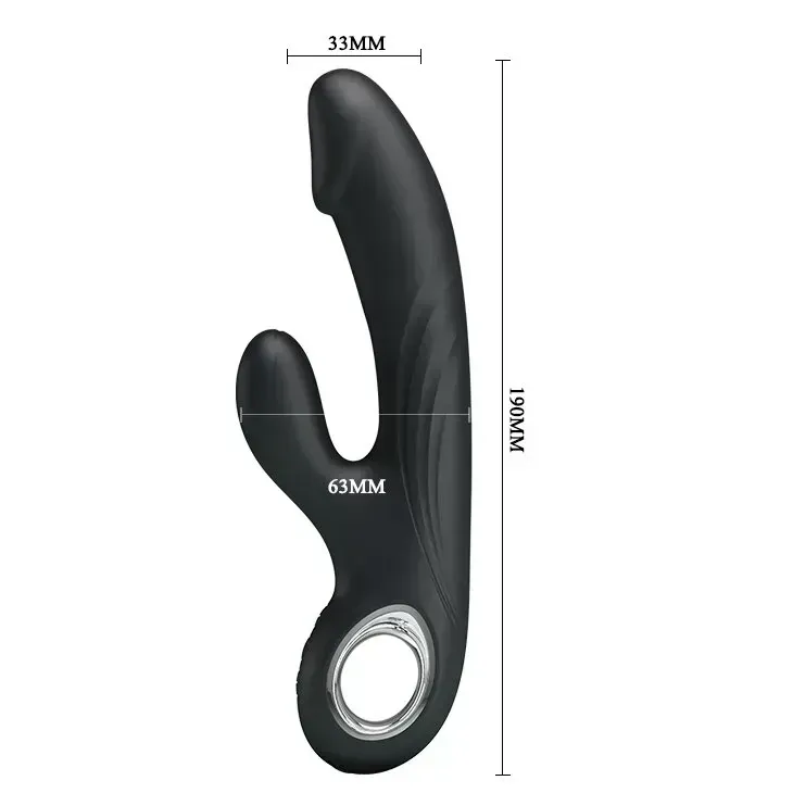 Вибратор PRETTY LOVE SELENE, USB, BLACK, 7 function Sex Aura Киев - изображение 5