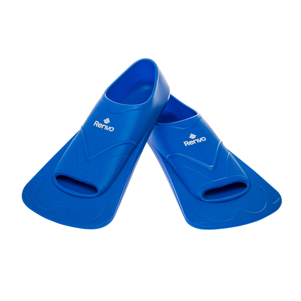 Короткі ласти для тренування в басейні Renvo Bustelo із закритою п'ятою Синій 34-36 (SF110-04 34-36) Київ - фото 2
