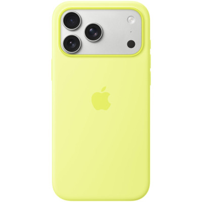 Чехол для мобильного телефона Apple iPhone 17 Pro Max Silicone with MagSafe - Neon Yellow Model A3560 (MGFM4ZM/A) Винница - изображение 1