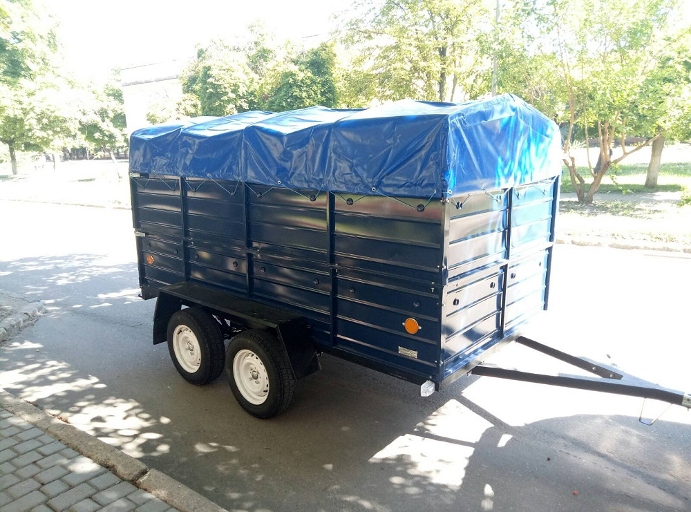 Двухосный усиленный прицеп 2.5*1.5*500 и другие Запоріжжя - фото 4