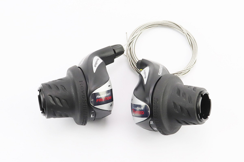 Перемикачі (грипшифт) 3x7 швидкості, чорні SL-RS 36 Київ - фото 1