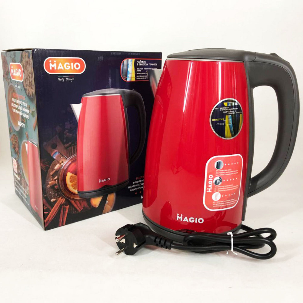 Сучасний електрочайник для дому, Стильний електричний чайник, Ергономічний електричний чайник DS-20 Івано-Франківськ - фото 6