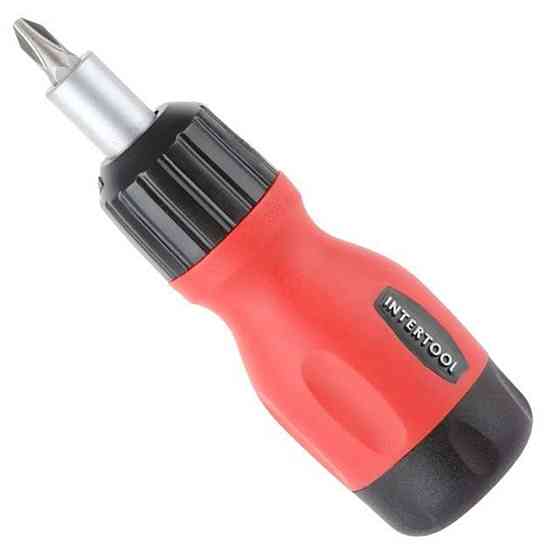 Викрутка реверсивна з комплектом насадок 6 од. Мукачево