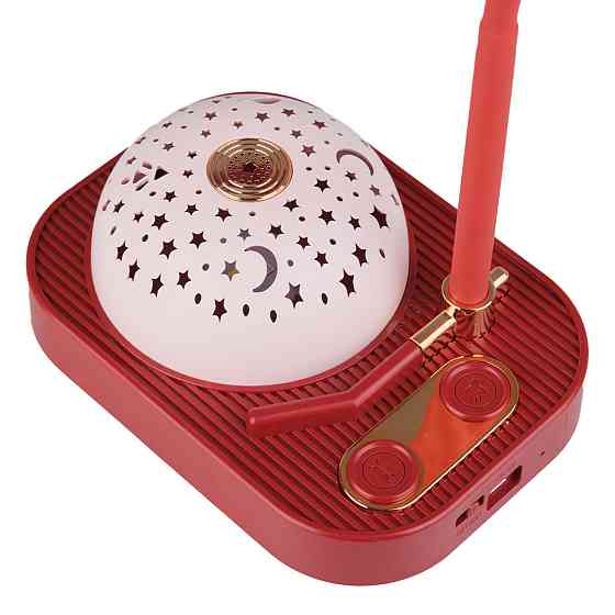 Shenzhen Дитяча лампа нічник із проекцією зоряного неба 3.2 Вт червона UP180R Коломыя