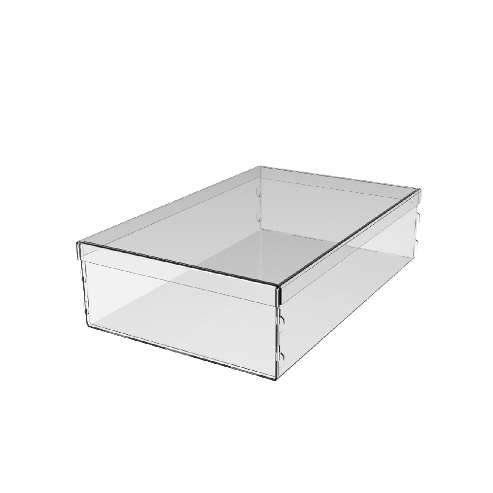 Коробка EKOSTAR 150х240х60 с крышкой Киев - изображение 1