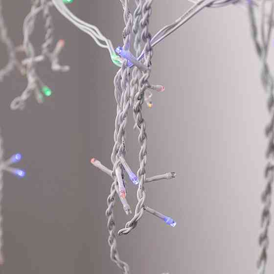 Гірлянда світлодіодна 3м, 90 LED, білий провод, бахрома Київ