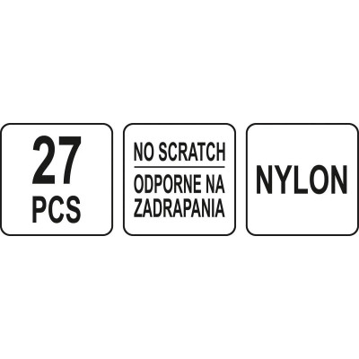 Набор инструментов Yato съемников пластиковых 27 шт. (YT-08443) Винница - изображение 5